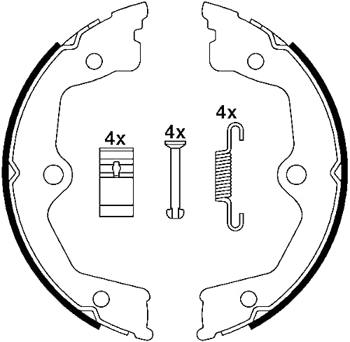 ATE 03.0137-4019.2 Bremsbacken und Zubehör von ATE