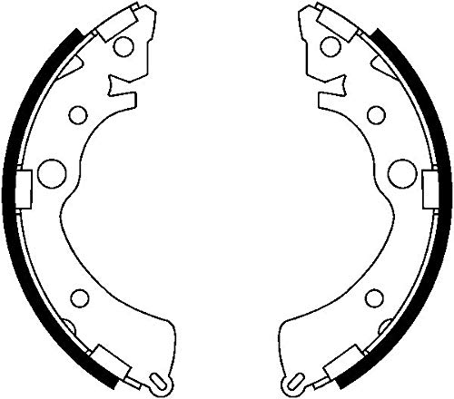 ATE 03013702842 Bremsbackensatz Trommelbremse von ATE