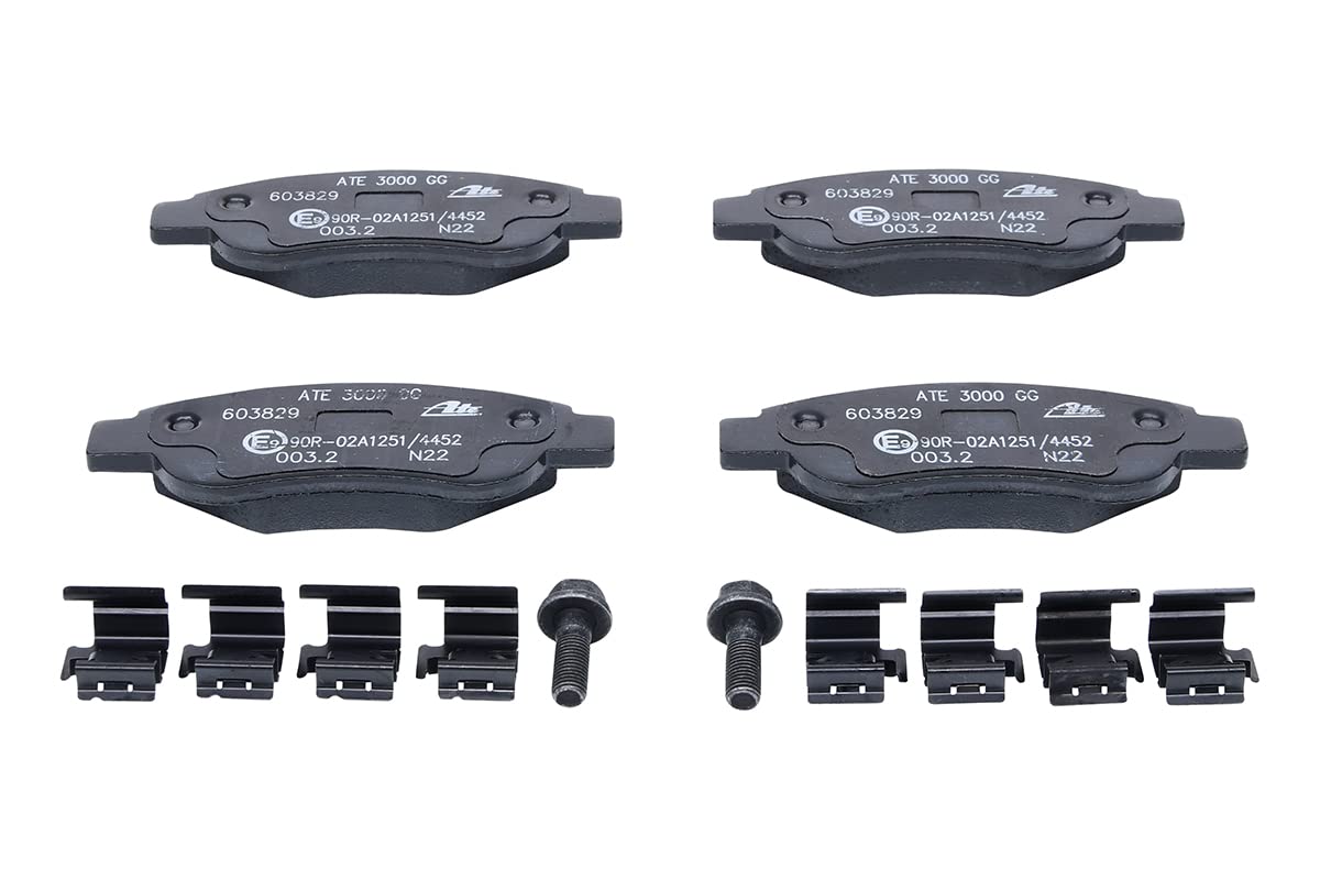 ATE Original Bremsbeläge - Belagsatz - für Scheibenbremse - 13.0460-3829.2 - ECE-R90 Straßenzulassung von ATE