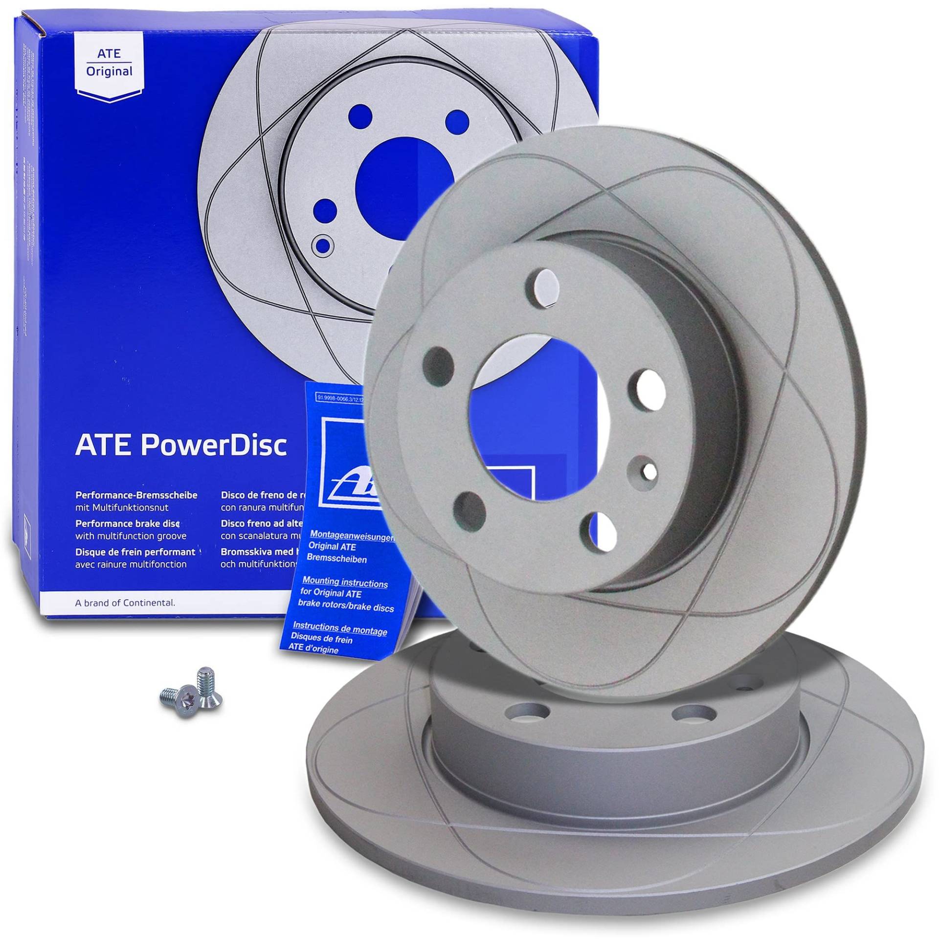 ATE 24.0309-0123.1 Power Disc Bremsscheibe - (Paar) von ATE