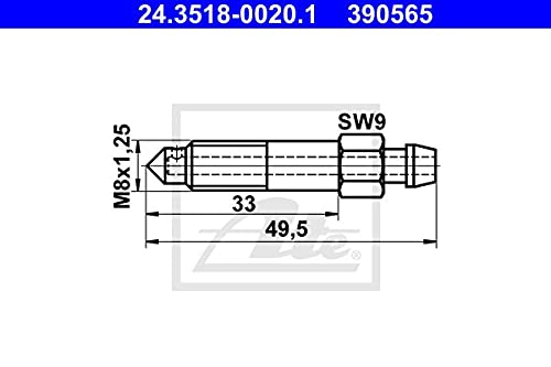 ATE 24.3518-0020.1 Entlüfterschraube/-ventil von ATE