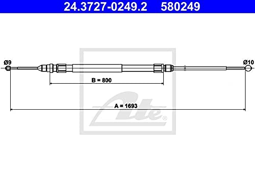 ATE 24.3727-0249.2 Bremskraftverstärker von ATE