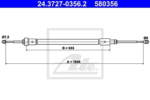 ATE 24.3727-0356.2 Bremskraftverstärker von ATE