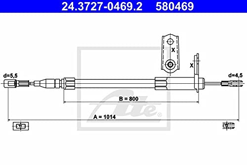 ATE 24.3727-0469.2 Bremskraftverstärker von ATE