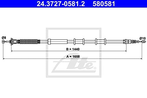 ATE 24.3727-0581.2 Bremskraftverstärker von ATE