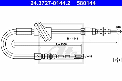 ATE 24372701442 Bremsseil von ATE