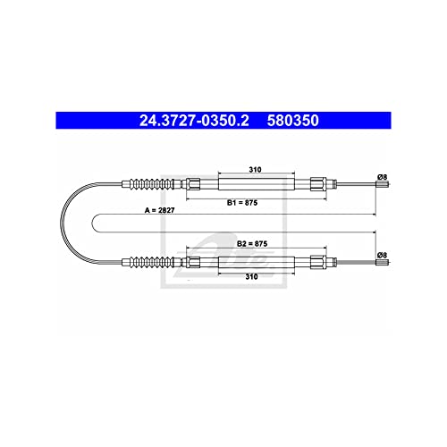 ATE 24372703502 Bremsseil von ATE