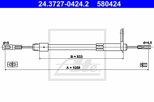 ATE 24372704242 Bremsseil von ATE