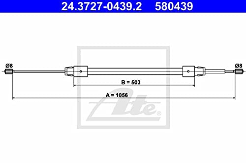 ATE 24372704392 Bremsseil von ATE