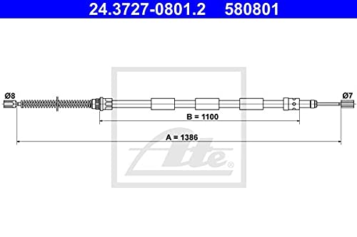 ATE 24372708012 Bremsseil von ATE