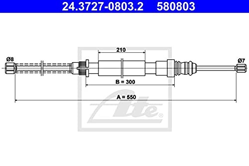 ATE 24372708032 Bremsseil von ATE