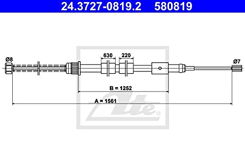 ATE 24372708192 Bremsseil von ATE