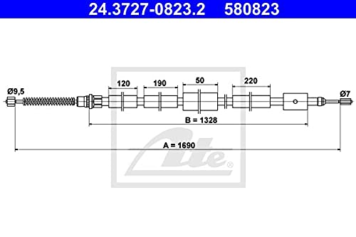 ATE 24372708232 Bremsseil von ATE