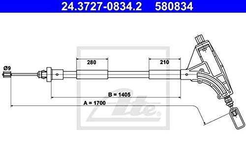 ATE 24372708342 Bremsseil von ATE