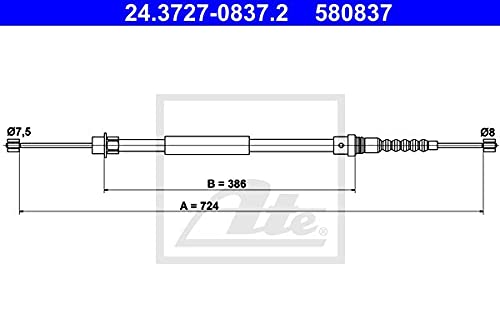 ATE 24372708372 Bremsseil von ATE