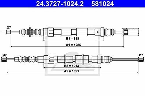 ATE 24372710242 Bremsseil von ATE