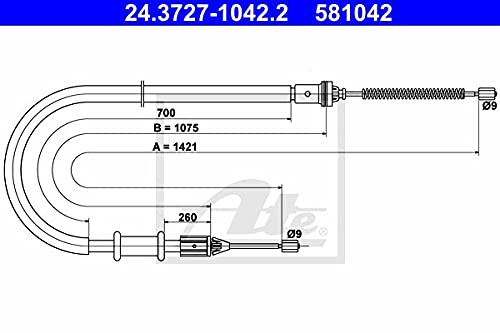 ATE 24372710422 Bremsseil von ATE