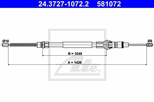 ATE 24372710722 Bremsseil von ATE