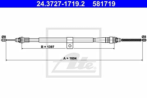 ATE 24372717192 Bremsseil von ATE