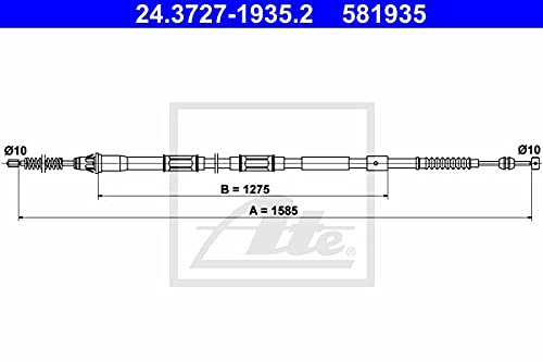 ATE 24372719352 Seilzug, Feststellbremse von ATE