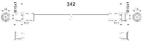 ATE 24523703423 Bremsschlauch von ATE