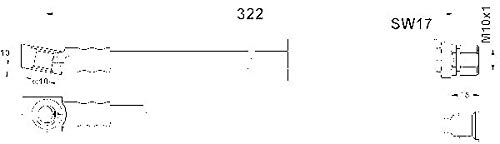 ATE 24529803223 Bremsschlauch von ATE