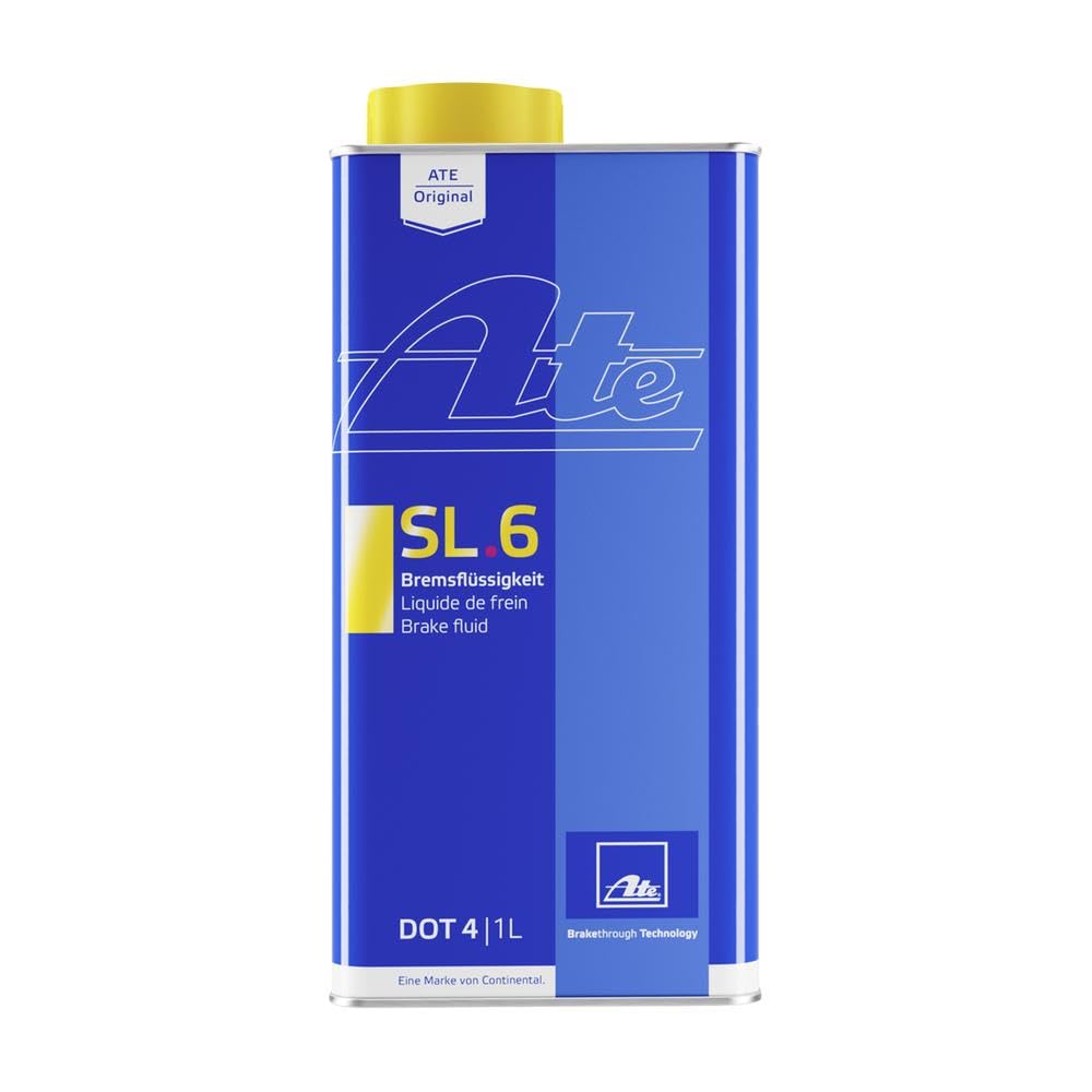 ATE 706402 Bremsflüssigkeit SL6 DOT4, 1000 ml von ATE