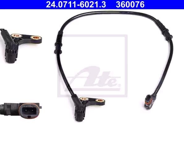 ATE ABS Sensor MERCEDES-BENZ 24.0711-6021.3 1705400817,A1705400817 Drehzahlsensor,Raddrehzahl Sensor,Drehzahlgeber,ESP-Sensor,Sensor, Raddrehzahl von ATE