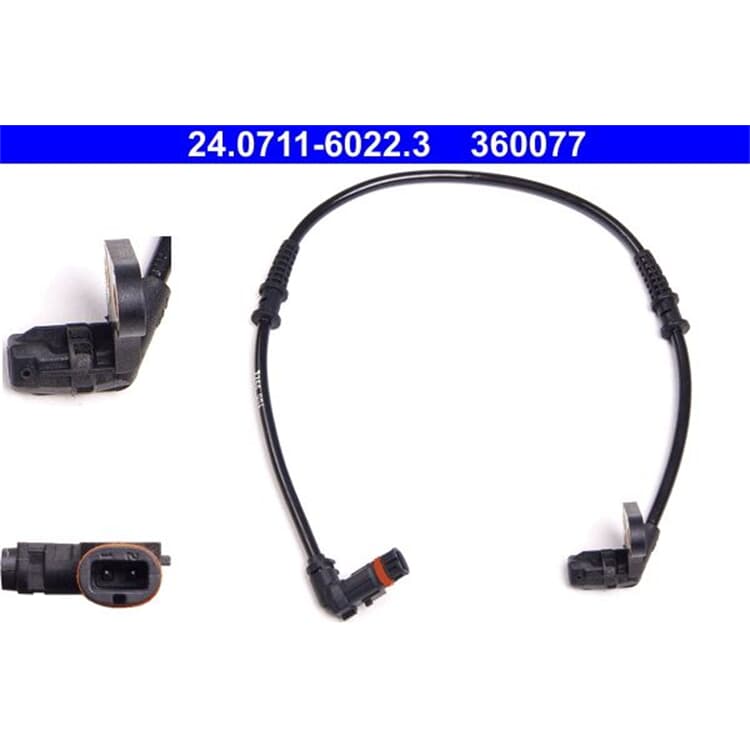 ATE Raddrehzahlsensor vorne Mercedes C-Klasse Clk Slk von ATE