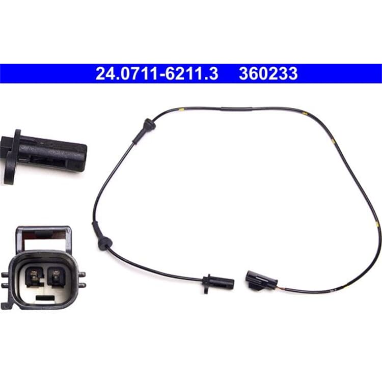 ATE Raddrehzahlsensor vorne Volvo S60 S80 V70 Xc70 von ATE