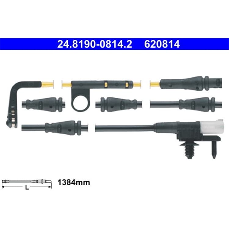 ATE Warnkontakt f?r Bremsbel?ge Land Rover Discovery Range von ATE