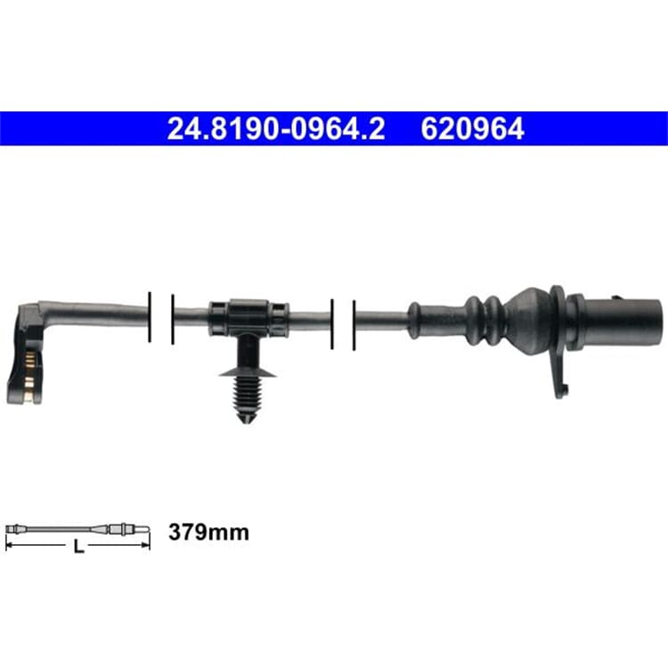 ATE Warnkontakt f?r Bremsbel?ge Audi A8 Q7 Q8 VW Touareg von ATE