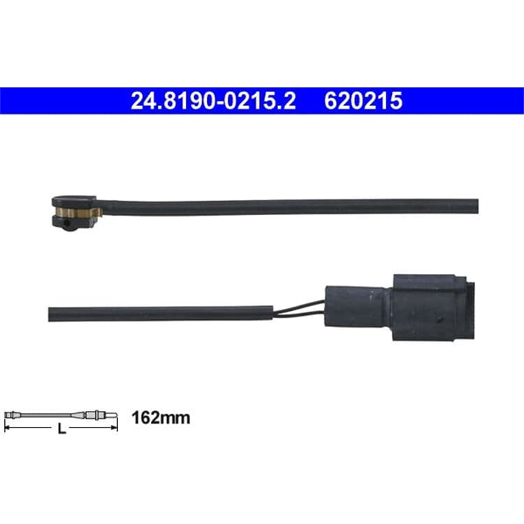 ATE Warnkontakt f?r Bremsbel?ge hinten BMW 3er 5er 6er 7er von ATE