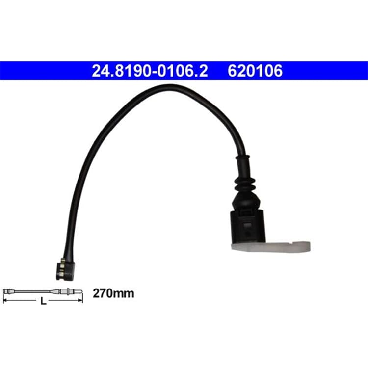 ATE Warnkontakt f?r Bremsbel?ge vorne Audi Tt Porsche 911 VW Golf von ATE