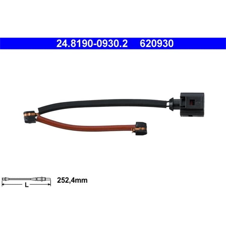 ATE Warnkontakt hinten Audi Q7 Porsche Cayenne VW Touareg von ATE