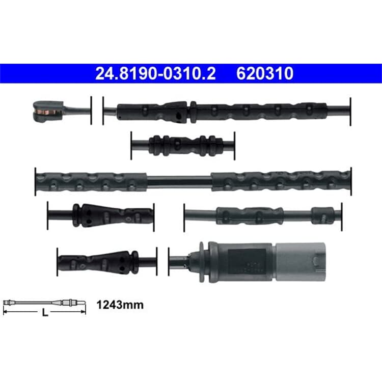 ATE Warnkontakt hinten BMW X3 X4 von ATE