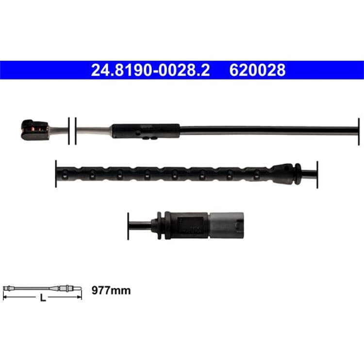 ATE Warnkontakt hinten BMW X5 X6 von ATE