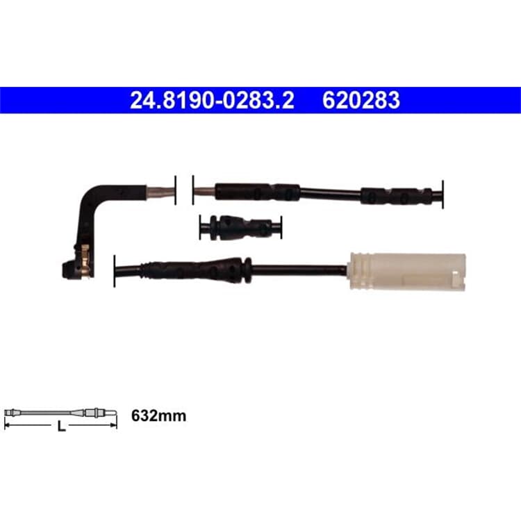 ATE Warnkontakt vorne BMW X1 E84 sDive 18 d 20 d Kombi von ATE