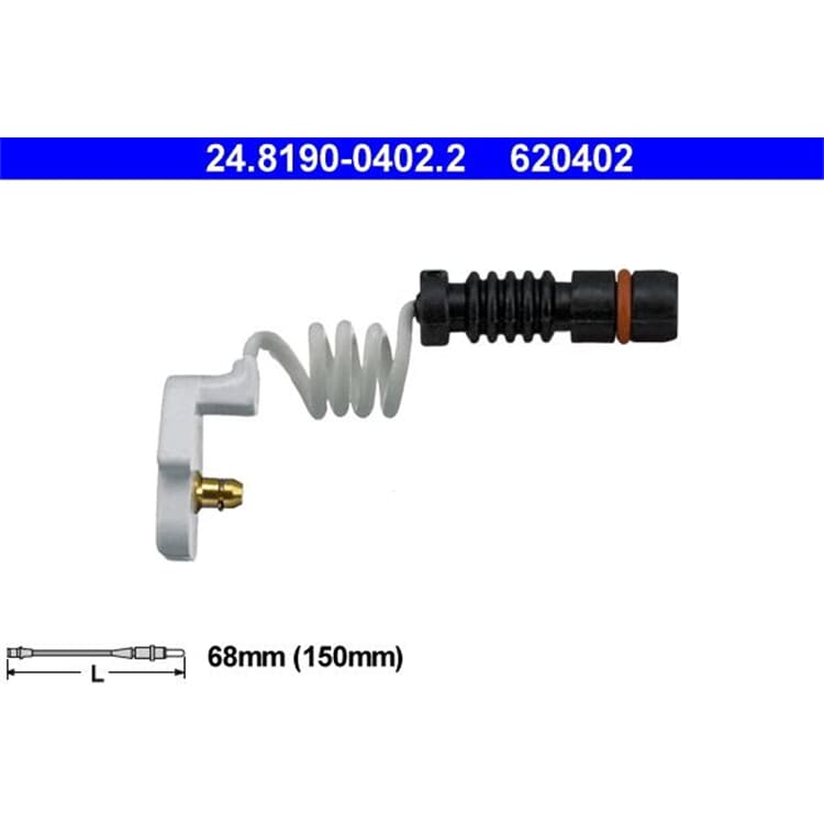 ATE Warnkontakt vorne Mercedes 190 Coupe E-Klasse Kombi Stufenheck von ATE