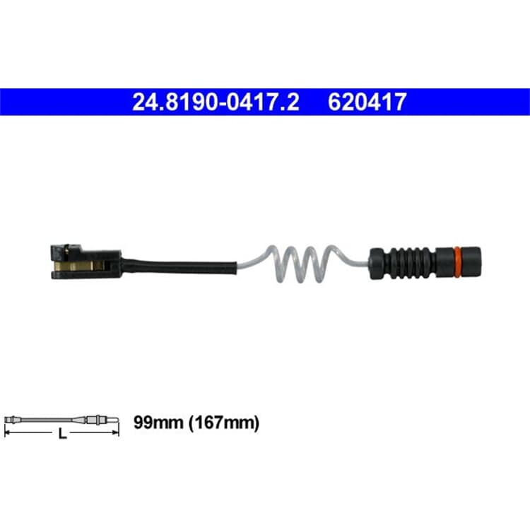 ATE Warnkontakt vorne Mercedes Sprinter V-Klasse Vito VW Lt von ATE