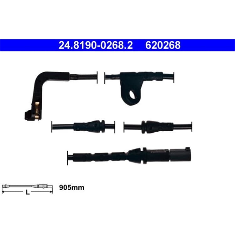 ATE Warnkontakt vorne links BMW X5 X6 von ATE