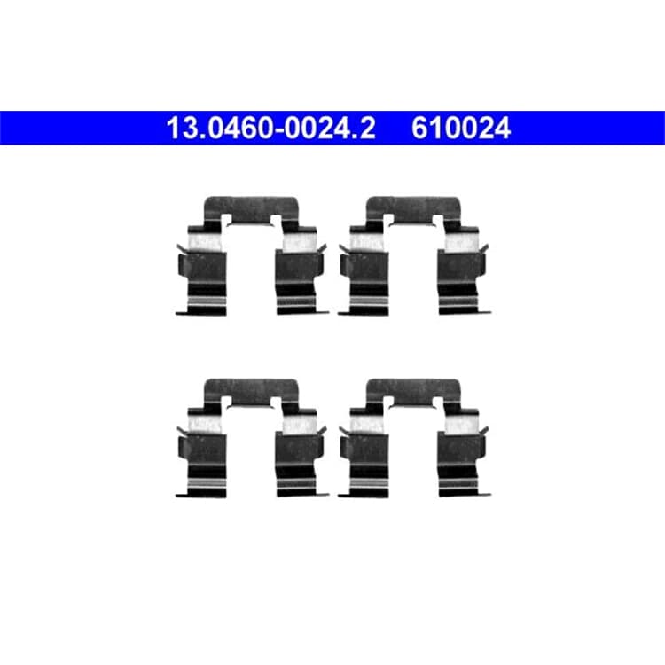 ATE Zubeh?r-Satz f?r Bremsbel?ge vorne Mercedes A-Klasse von ATE