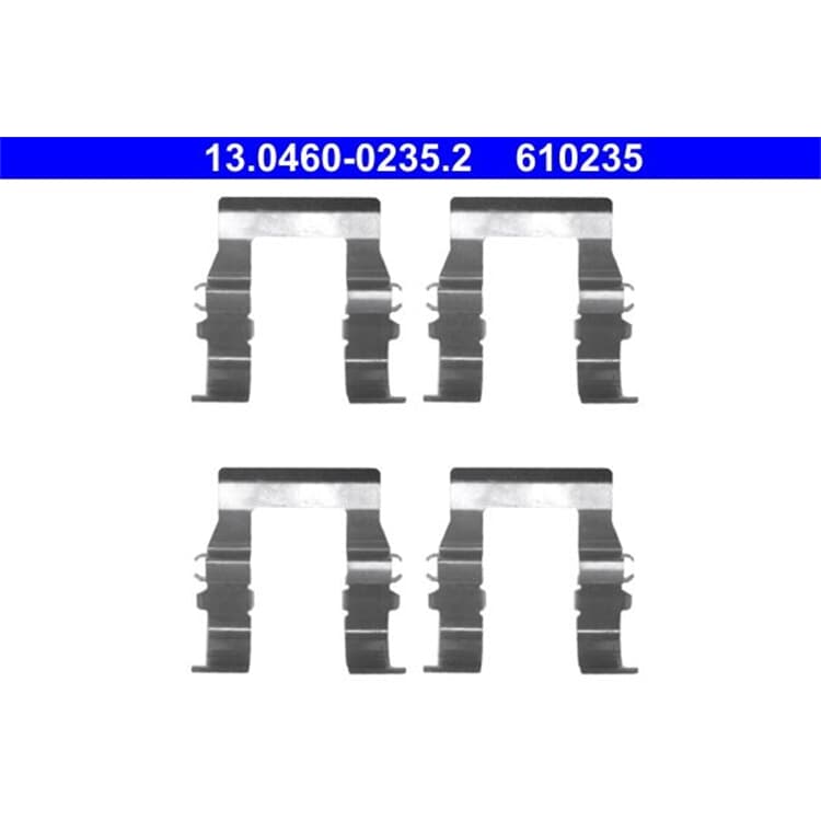 ATE Zubeh?rsatz f?r Bremsbel?ge vorne Citroen Mitsubishi Peugeot von ATE