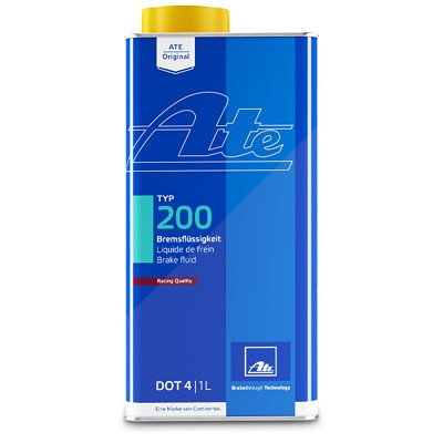 Ate 1x 1 Liter Bremsflüssigkeit Typ 200 DOT4 [Hersteller-Nr. 03.9901-6202.2] von ATE