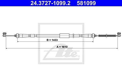 Ate 24.3727-1099.2 Bremssättel von ATE