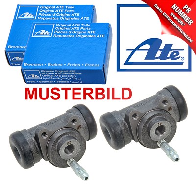 Ate 2x Radbremszylinder Alu Hinterachse [Hersteller-Nr. 24.3219-0909.3] für Audi, Seat, Skoda, VW von ATE