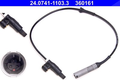 Ate ABS Sensor Vorderachse [Hersteller-Nr. 24.0741-1103.3] für BMW von ATE