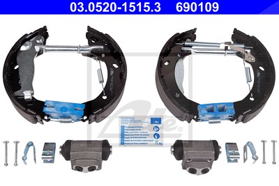 Ate Bremsbackensatz [Hersteller-Nr. 03.0520-1515.3] für Hyundai von ATE