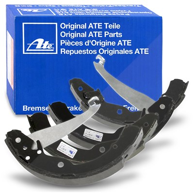 Ate Bremsbackensatz mit Hebel Trommelbremse [Hersteller-Nr. 03.0137-0357.2] für Seat, Skoda, VW von ATE