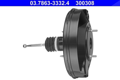 Ate Bremskraftverstärker [Hersteller-Nr. 03.7863-3332.4] für Audi, Seat, Skoda, VW von ATE